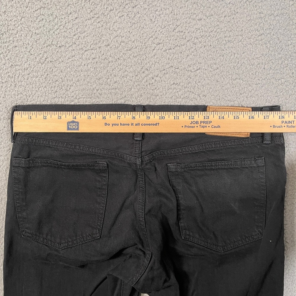 Polo Ralph Lauren Jeans Mens 33x30 Black Denim Streetwear Straight Leg Dungarees - Picture 9 of 11